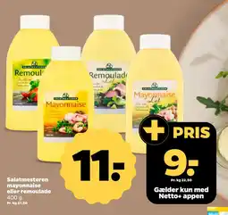 Netto Salatmesteren mayonnaise eller remoulade tilbud