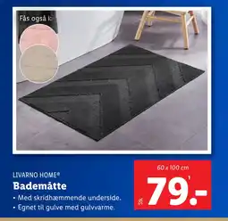 Lidl Bademåtte tilbud