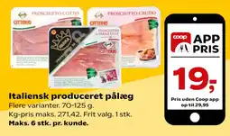 SuperBrugsen Italiensk produceret pålæg tilbud