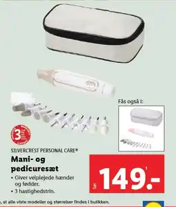 Mani- og pedicuresæt