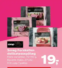 Smag Forskellen delikatessepålæg