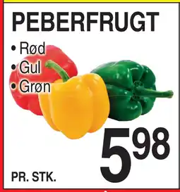 ABC Lavpris PEBERFRUGT tilbud