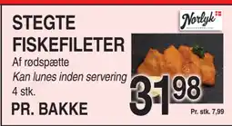 ABC Lavpris STEGTE FISKEFILETER tilbud