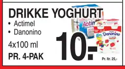 ABC Lavpris DRIKKE YOGHURT tilbud