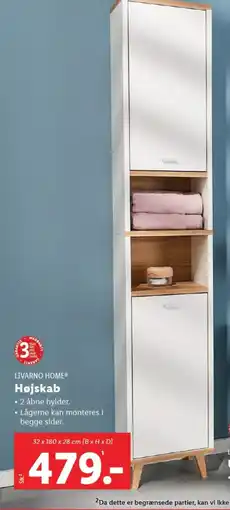 Lidl Højskab tilbud