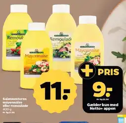 Netto Salatmesteren mayonnaise eller remoulade tilbud