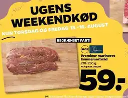 Netto Premieur marineret lammemørbrad tilbud