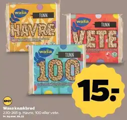 Netto Wasa knækbrød tilbud