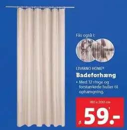 Lidl Badeforhæng tilbud