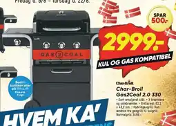 Bilka Char-Broil Gas2Coal 2.0 330 tilbud