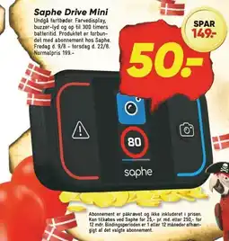 Bilka Saphe Drive mini tilbud