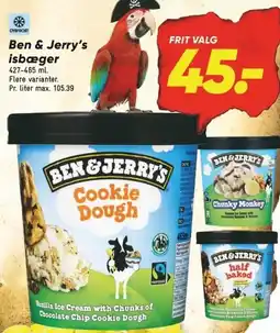 Bilka Ben & Jerry's isbæger tilbud