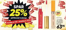 Bilka Spar 25% på Rimmel makeup tilbud