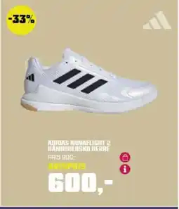 Sport 24 ADIDAS NOVAFLIGHT 2 HANDBOLDSKO HERRE tilbud
