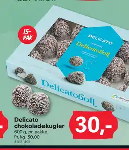 Delicato chokoladekugler