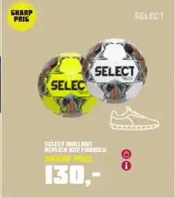 Sport 24 SELECT BRILLANT REPLICA V22 FODBOLD tilbud