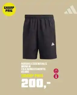 Sport 24 ADIDAS ESSENTIALS WOVEN TRÆNINGSSHORTS HERRE tilbud