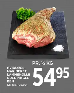 MENY HVIDLØGSMARINERET LAMMEKØLLE UDEN NØGLEBEN tilbud