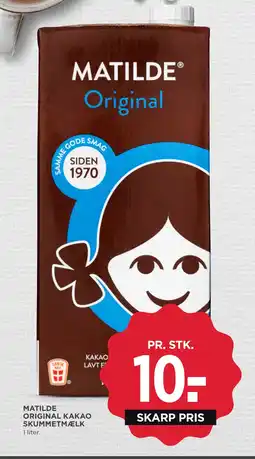 MENY MATILDE ORIGINAL KAKAO SKUMMETMÆLK tilbud