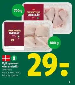 Kyllingeunderlår