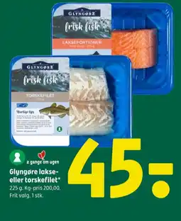 Coop 365 Lakseportioner tilbud