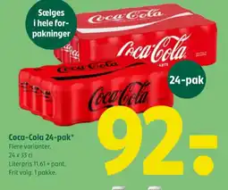 Coop 365 Cola tilbud