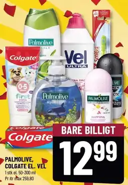 Løvbjerg PALMOLIVE, COLGATE EL. VEL tilbud