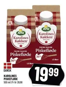 Løvbjerg KAROLINES PISKEFLØDE tilbud