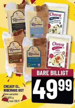 Løvbjerg CHEASY EL. RIBERHUS OST tilbud
