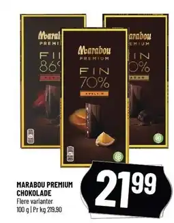 Løvbjerg MARABOU PREMIUM CHOKOLADE tilbud