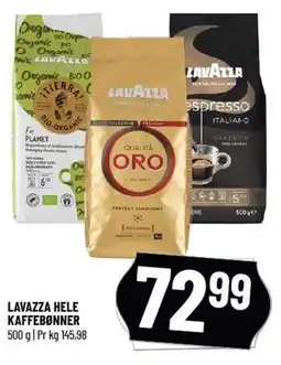 Løvbjerg LAVAZZA HELE KAFFEBØNNER tilbud