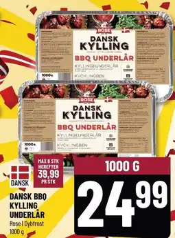 Løvbjerg DANSK BBQ KYLLING UNDERLÅR tilbud