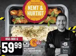 Løvbjerg KYLLINGESPYD MED FLØDEKARTOFLER tilbud