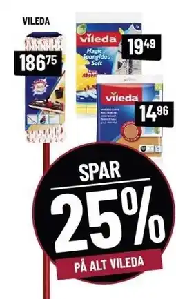 Løvbjerg SPAR 25% PÅ ALT VILEDA tilbud
