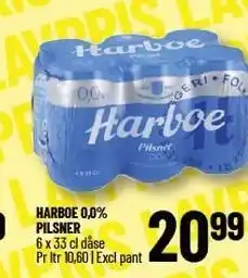 Løvbjerg HARBOE 0,0% PILSNER tilbud