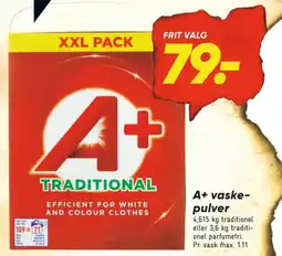 Bilka Vaskepulver tilbud