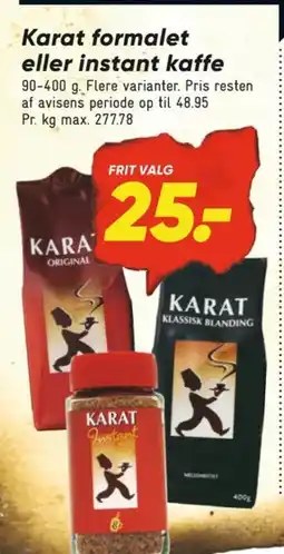 Bilka Instant Kaffe tilbud