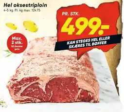 Bilka Oksestriploin tilbud