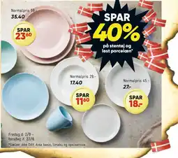Bilka Tallerken tilbud