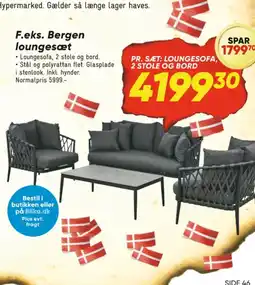 Bilka Loungesæt tilbud