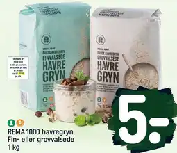 REMA 1000 havregryn 1 kg
