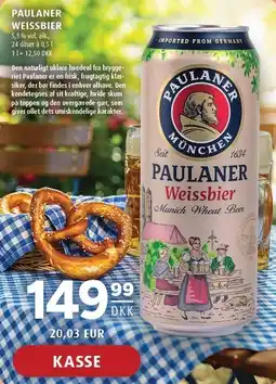 Scandinavian Park PAULANER WEISSBIER tilbud
