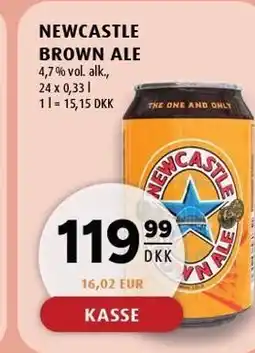 Scandinavian Park NEWCASTLE BROWN ALE tilbud
