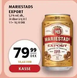 Scandinavian Park MARIESTADS EXPORT tilbud