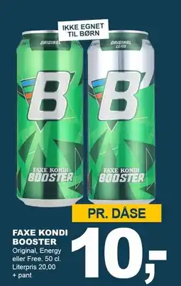 Let-Køb FAXE KONDI BOOSTER tilbud