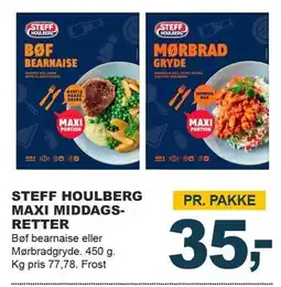 Let-Køb STEFF HOULBERG MAXI MIDDAGSRETTER tilbud