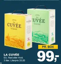 LA CUVÉE