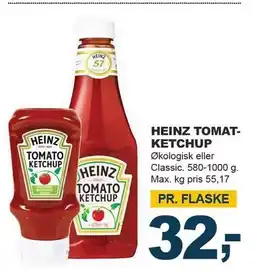 Let-Køb HEINZ TOMATKETCHUP tilbud