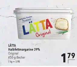 LÄTTA Halbfettmargarine 39%