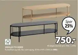 JYSK SNESLEV TV-BORD tilbud